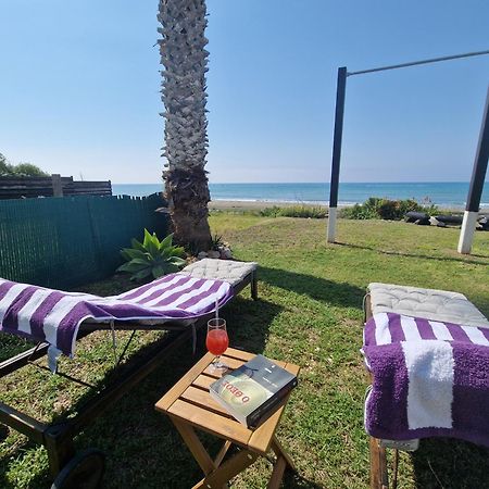 Ammos Beachfront Villa Paradise Larnaca Exteriér fotografie