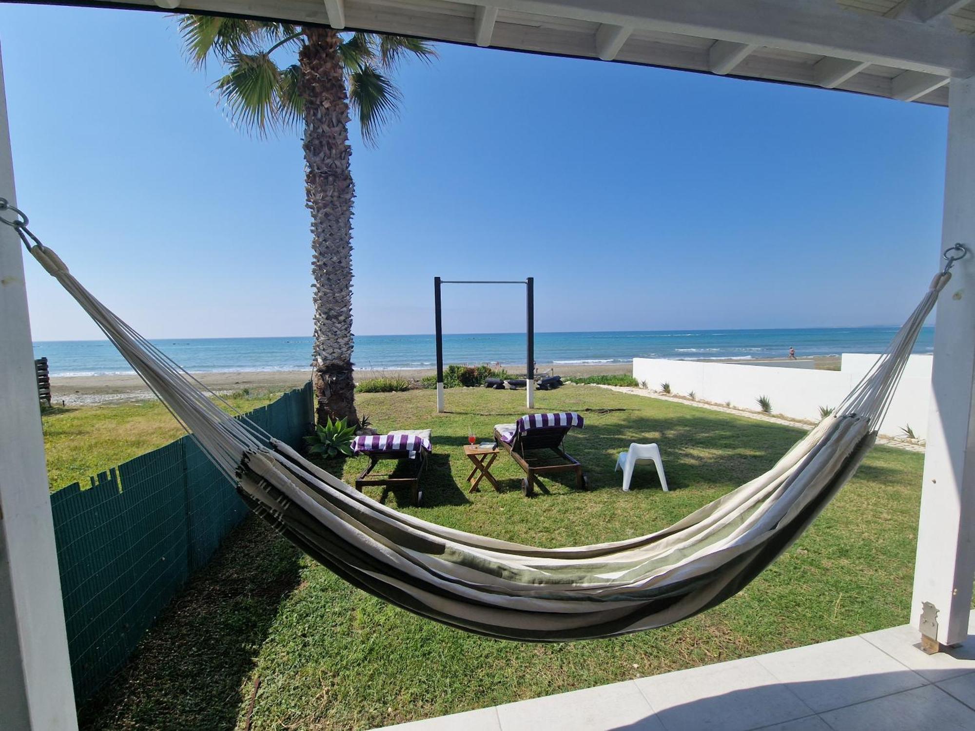 Ammos Beachfront Villa Paradise Larnaca Exteriér fotografie